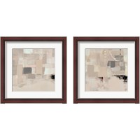 Framed Cream Voluminous 2 Piece Framed Art Print Set