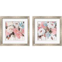 Framed 'Spring Promise of Giverny 2 Piece Framed Art Print Set' border=