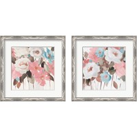 Framed 'Spring Promise of Giverny 2 Piece Framed Art Print Set' border=