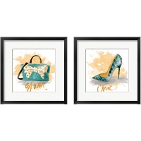 Framed Purse & Shoe 2 Piece Framed Art Print Set