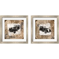 Framed 'Vintage Ride 2 Piece Framed Art Print Set' border=