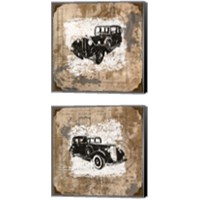 Framed Vintage Ride 2 Piece Canvas Print Set