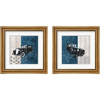 Framed 'Classy Ride 2 Piece Framed Art Print Set' border=