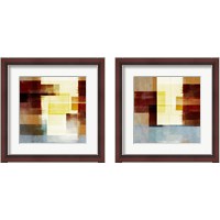 Framed 'Luck of Autumn 2 Piece Framed Art Print Set' border=