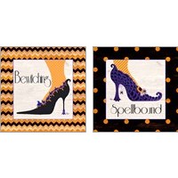 Framed 'Bewitching Shoes  2 Piece Art Print Set' border=