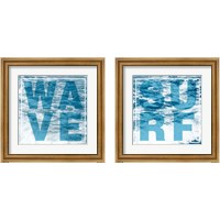 Framed Surf & Wave 2 Piece Framed Art Print Set