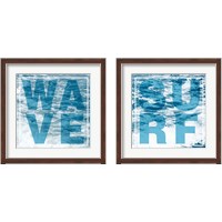 Framed Surf & Wave 2 Piece Framed Art Print Set