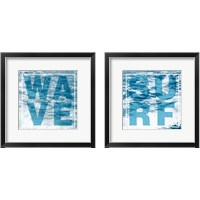 Framed Surf & Wave 2 Piece Framed Art Print Set