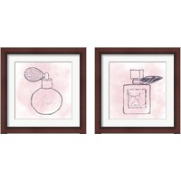 Framed French Perfume 2 Piece Framed Art Print Set