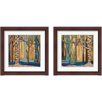 Framed 'Mother Nature 2 Piece Framed Art Print Set' border=