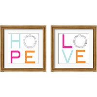 Framed HOPE 2 Piece Framed Art Print Set