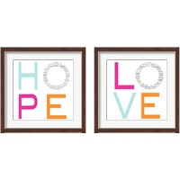 Framed HOPE 2 Piece Framed Art Print Set