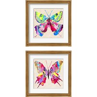 Framed Brilliant Butterfly 2 Piece Framed Art Print Set