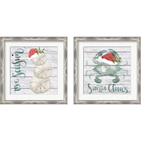 Framed 'Tis the Seasun 2 Piece Framed Art Print Set' border=