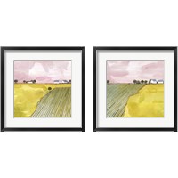 Framed 'Blush Hour 2 Piece Framed Art Print Set' border=