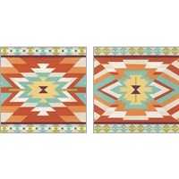 Framed 'Mesa Motif 2 Piece Art Print Set' border=