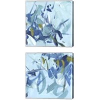 Framed 'Into the Blue 2 Piece Canvas Print Set' border=