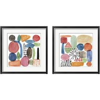 Framed 'Colour Code 2 Piece Framed Art Print Set' border=