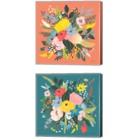 Framed Wild Garden 2 Piece Canvas Print Set