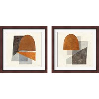 Framed 'Quintet  2 Piece Framed Art Print Set' border=