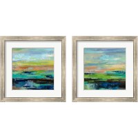 Framed Delmar Sunset  2 Piece Framed Art Print Set