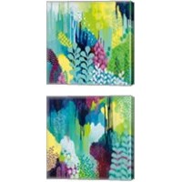 Framed Jewel Forest 2 Piece Canvas Print Set