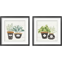 Framed Fine Herbs 2 Piece Framed Art Print Set