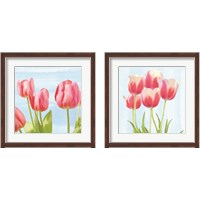 Framed Fresh Spring Tulips 2 Piece Framed Art Print Set