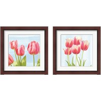 Framed Fresh Spring Tulips 2 Piece Framed Art Print Set