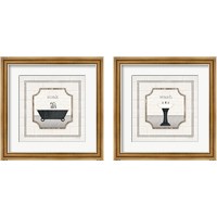 Framed Wash & Soak 2 Piece Framed Art Print Set
