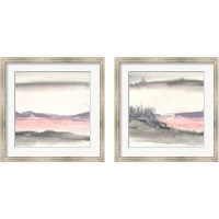 Framed 'Blush Valley 2 Piece Framed Art Print Set' border=