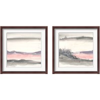 Framed Blush Valley 2 Piece Framed Art Print Set