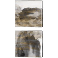 Framed 'Surface  2 Piece Canvas Print Set' border=