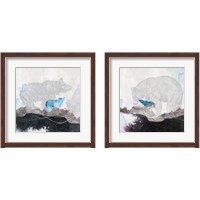 Framed Bear  2 Piece Framed Art Print Set