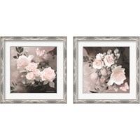 Framed 'Noir Roses 2 Piece Framed Art Print Set' border=