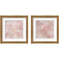 Framed Anemone  2 Piece Framed Art Print Set