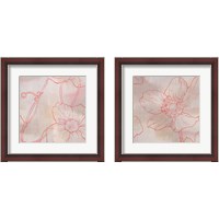 Framed Anemone  2 Piece Framed Art Print Set
