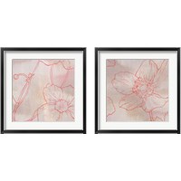 Framed Anemone  2 Piece Framed Art Print Set