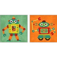 Framed Robot  2 Piece Art Print Set