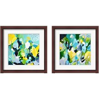 Framed 'Dinner Party 2 Piece Framed Art Print Set' border=