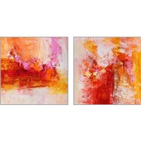 Framed 'Ethereal Sugar 2 Piece Art Print Set' border=