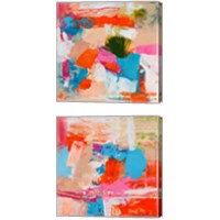 Framed 'Immersed Sequence 2 Piece Canvas Print Set' border=
