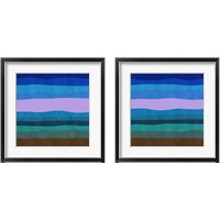 Framed Blue Ridge Abstract 2 Piece Framed Art Print Set