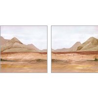 Framed Desert Formation 2 Piece Art Print Set
