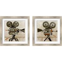 Framed Vintage Reel 2 Piece Framed Art Print Set