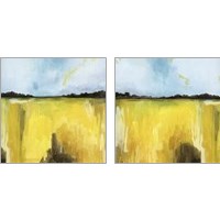 Framed 'Gilt Meadow 2 Piece Art Print Set' border=
