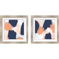Framed 'Confetti Impression 2 Piece Framed Art Print Set' border=