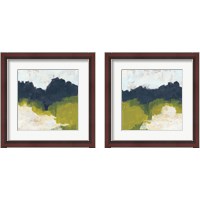 Framed 'Field Sketch 2 Piece Framed Art Print Set' border=