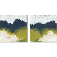 Framed 'Field Sketch 2 Piece Art Print Set' border=