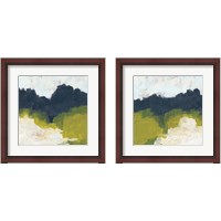 Framed 'Field Sketch 2 Piece Framed Art Print Set' border=